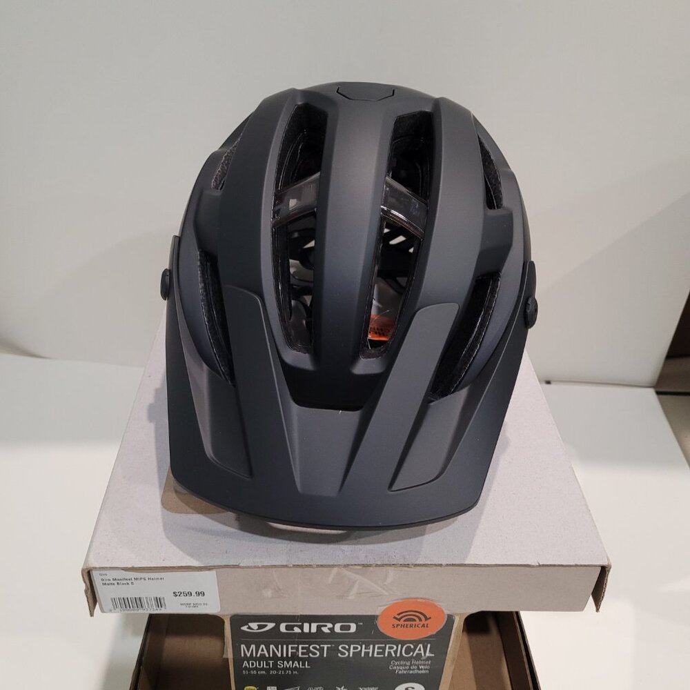 Giro Manifest Spherical Matte Black Small 51-55cm 7121540 Mips New - Picture 3 of 12